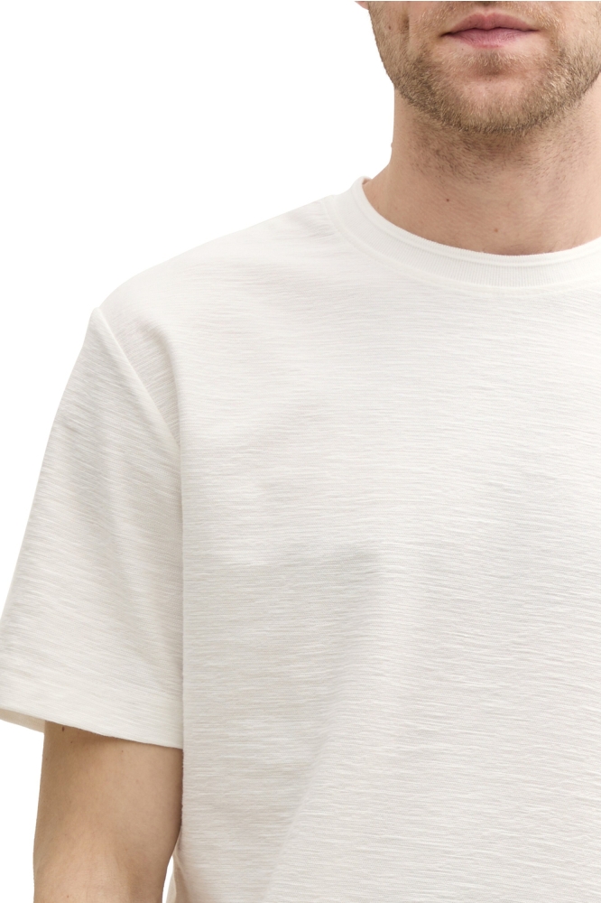 BASIC T SHIRT MET TEXTUUR 1046727XX10 10332 Off white